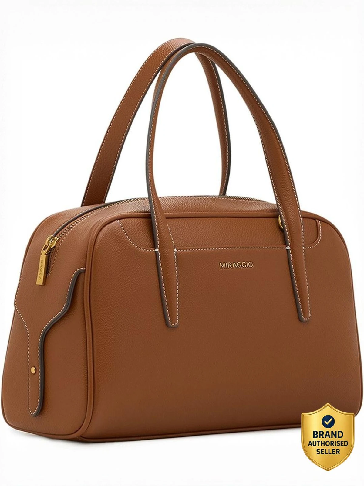 Miraggio Women Brown Satchel