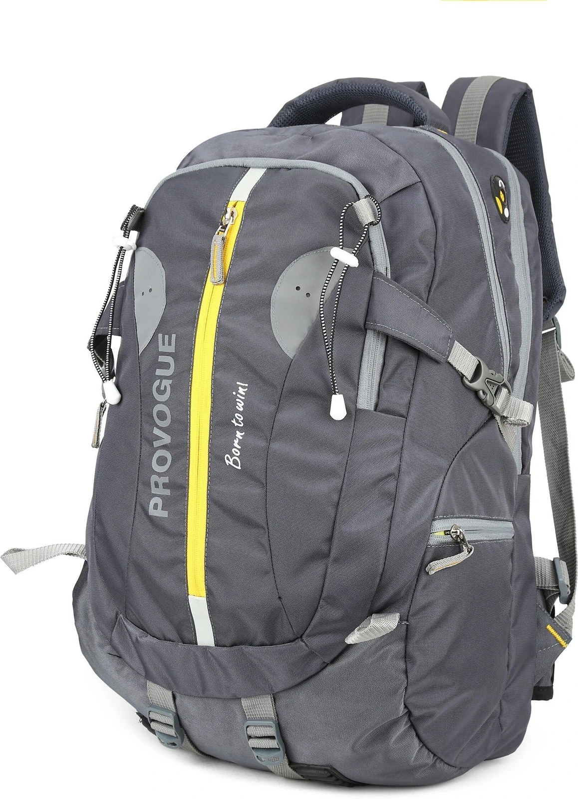 PROVOGUE 45.5 L Laptop Backpack Spacy unisex bag with rain cover Office/School/College/Business-45.5L-1900-G (Grey)