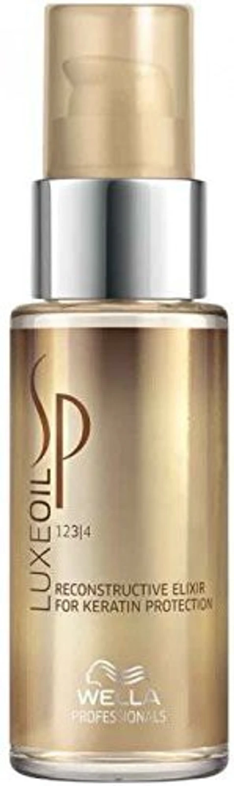 Wella Professionals LuxeOil Reconstructive Elixir for Keratin Protection for Soft Frizz-Free Hair (30 ml)