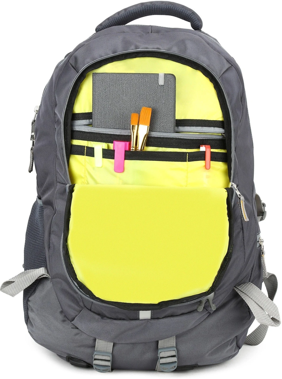 PROVOGUE 45.5 L Laptop Backpack Spacy unisex bag with rain cover Office/School/College/Business-45.5L-1900-G (Grey)