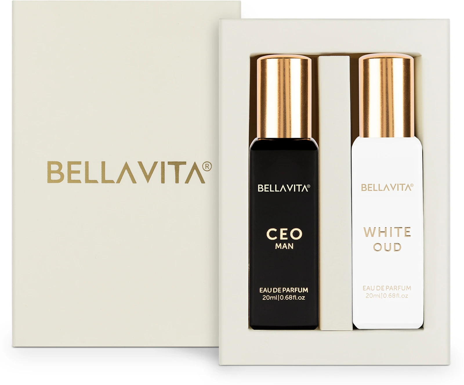 BELLAVITA CEO MAN perfume & WHITE OUD perfume combo| Citrus & Woody Notes |Long Lasting| Eau de Parfum  -  40 ml (For Men & Women, Imported