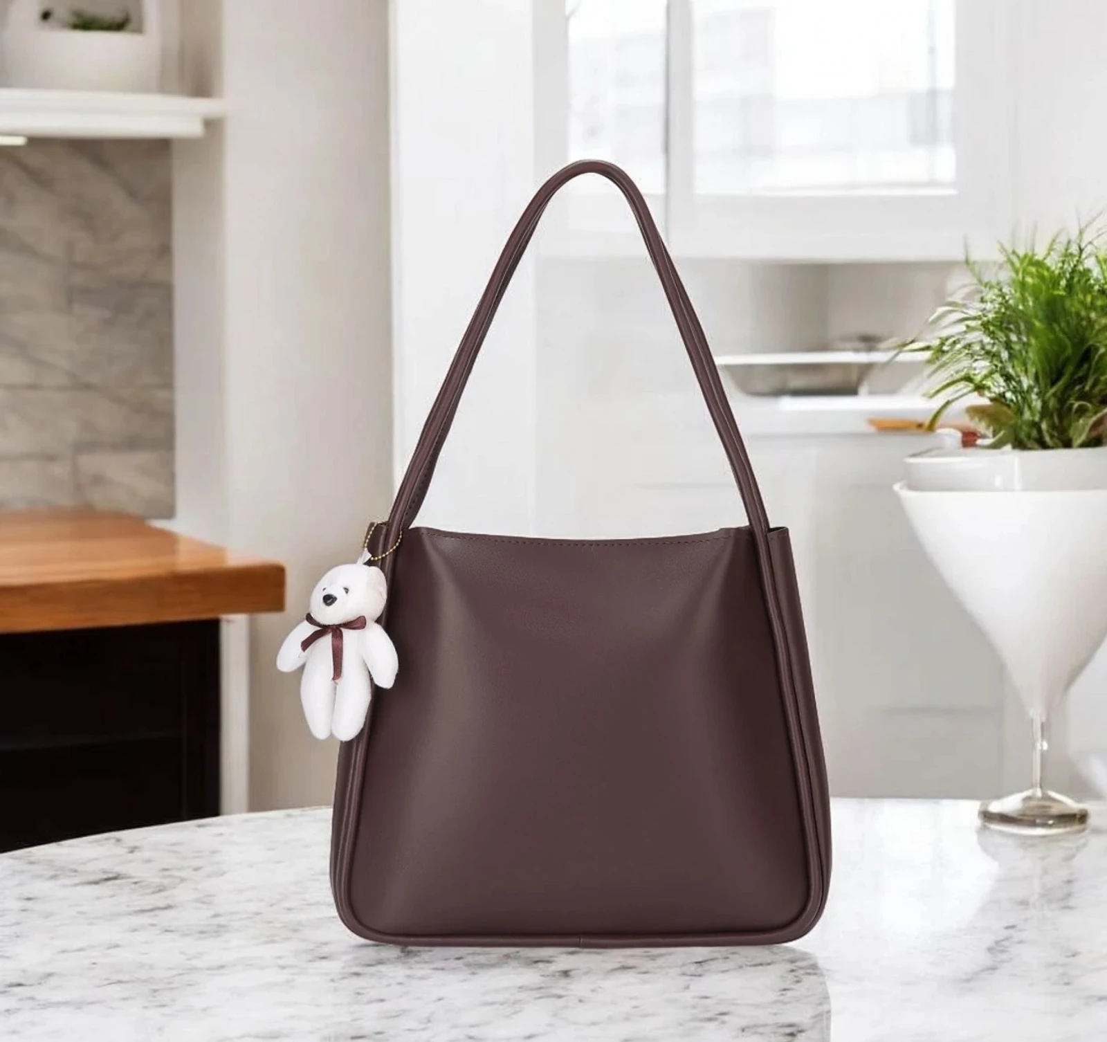 XOVEE Women Brown Shoulder Bag