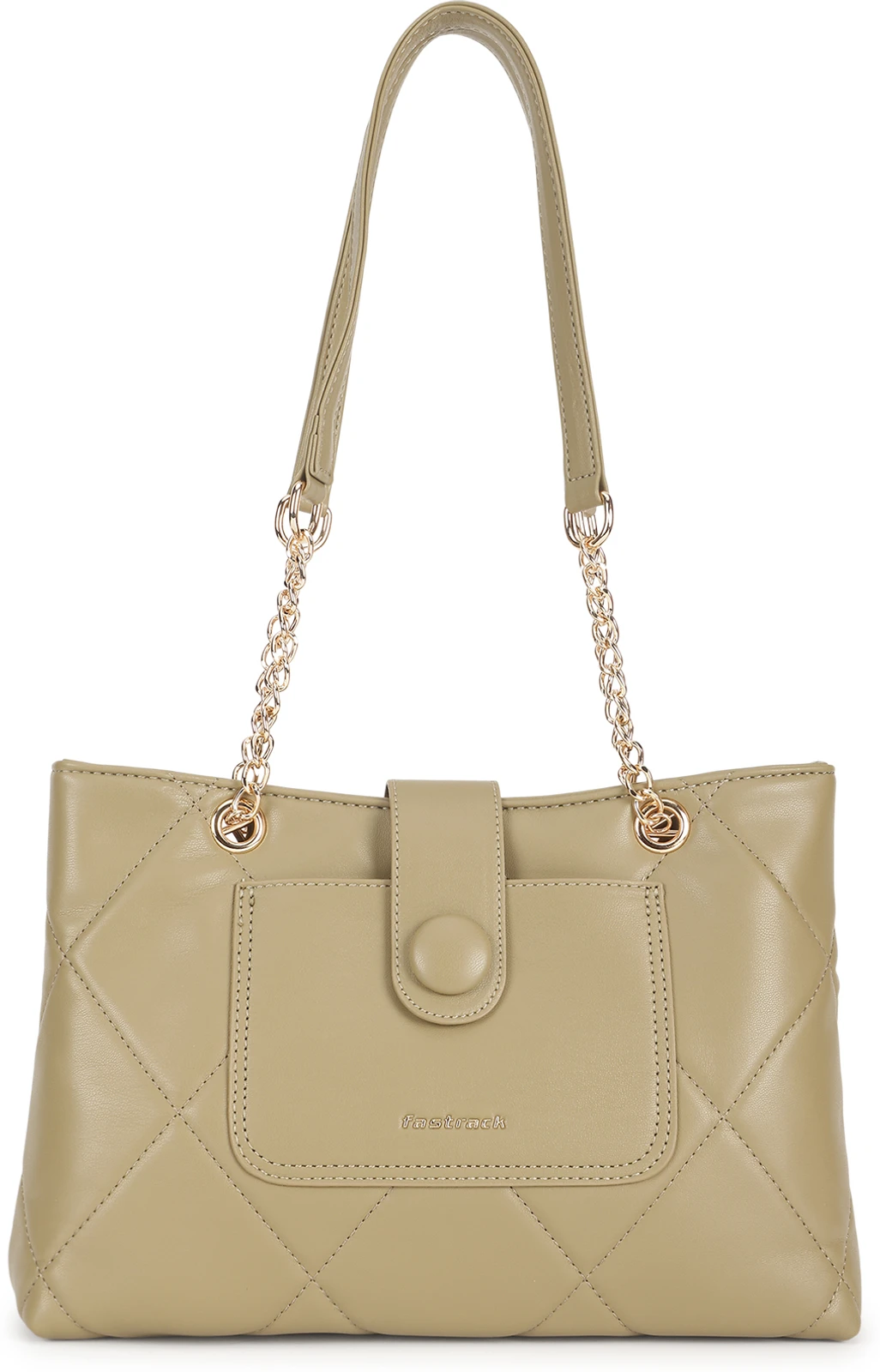 Fastrack Women Green Shoulder Bag