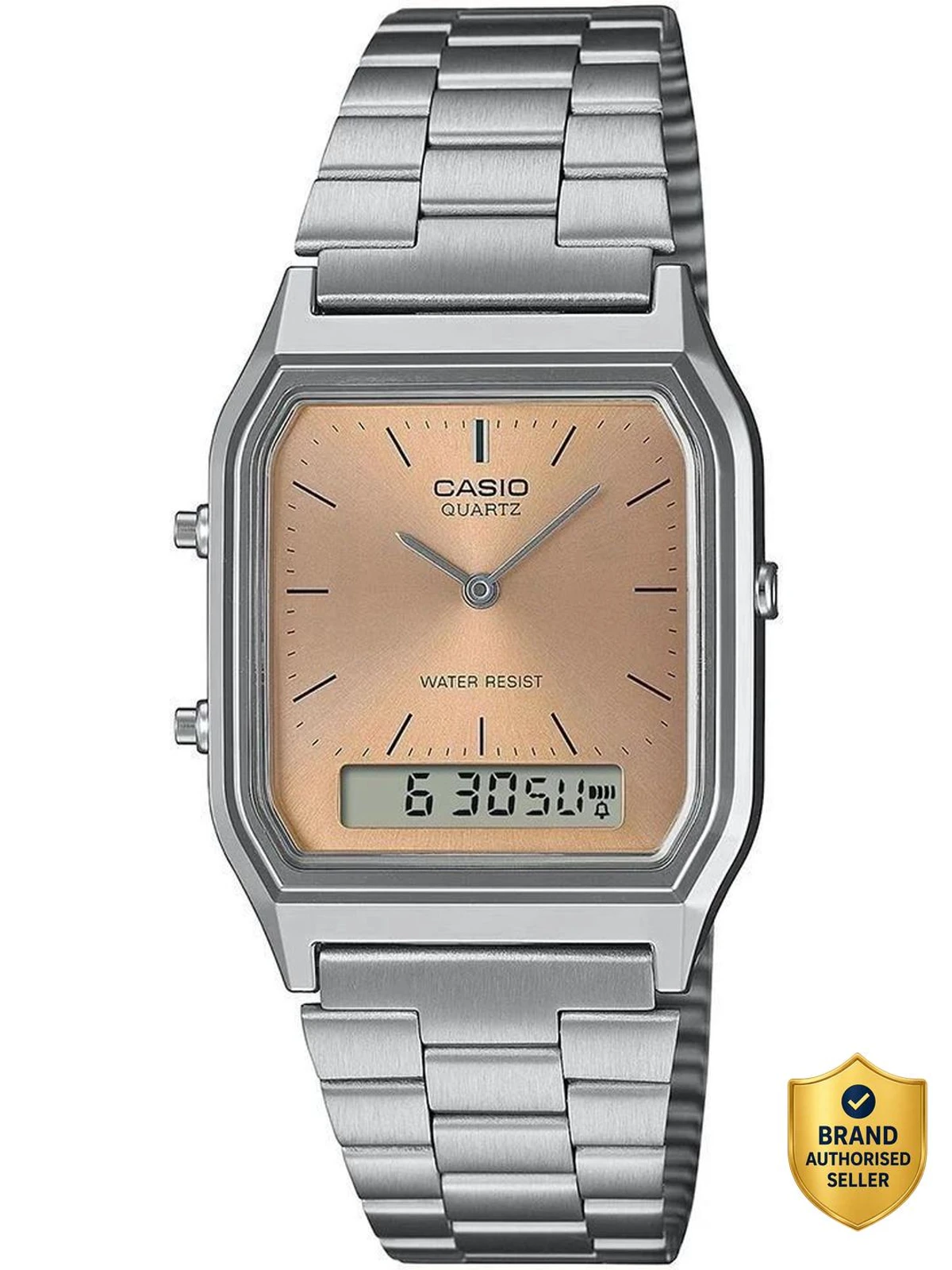 CASIO VINTAGE Analog-Digital Watch  - For Men & Women AD279 (AQ-230A-4AMQYDF)