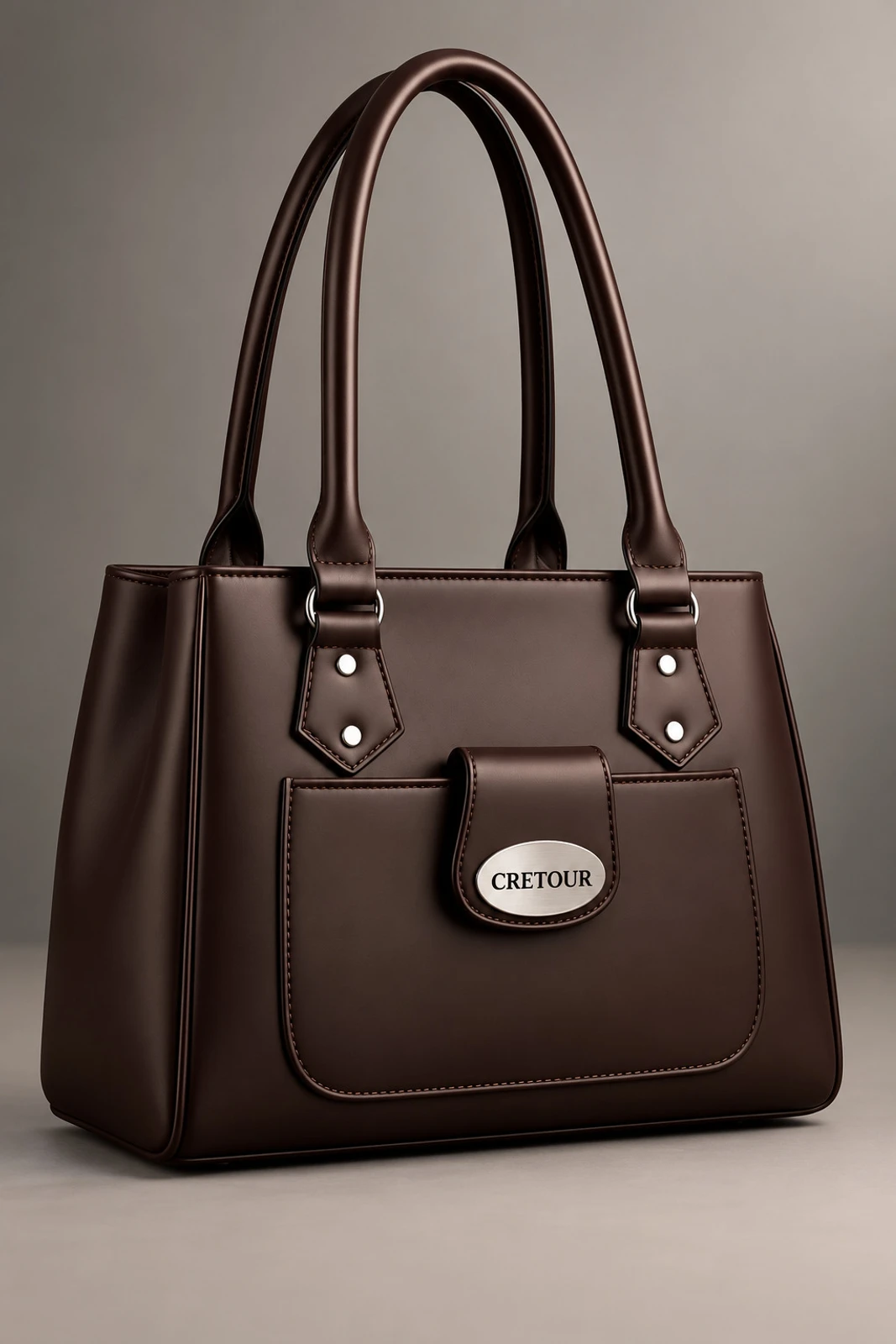 cretour Women Brown Shoulder Bag