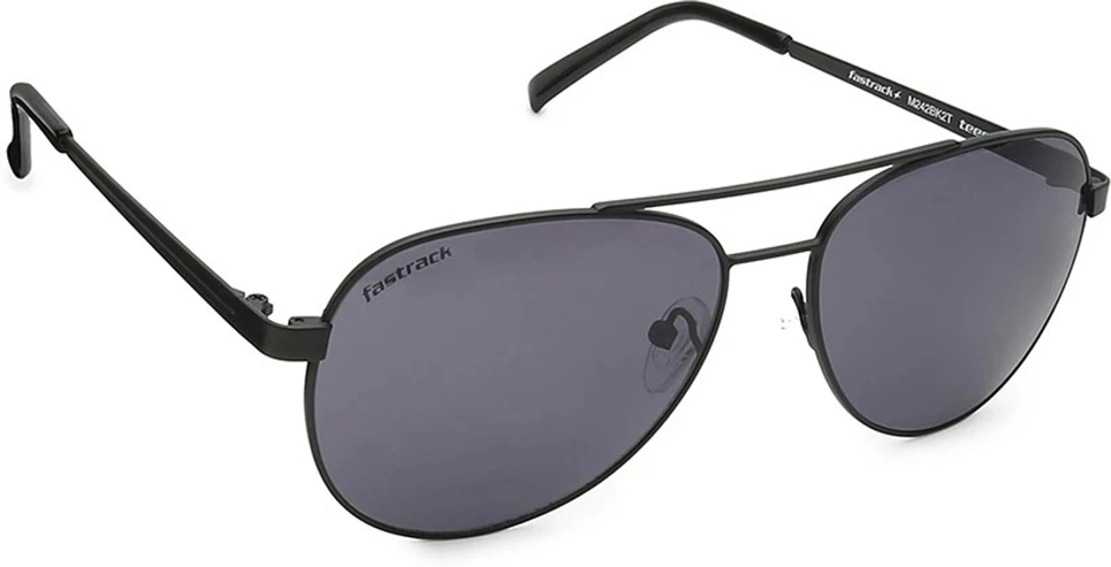 Fastrack UV Protection Aviator Sunglasses (58) (For Men & Women, Grey)