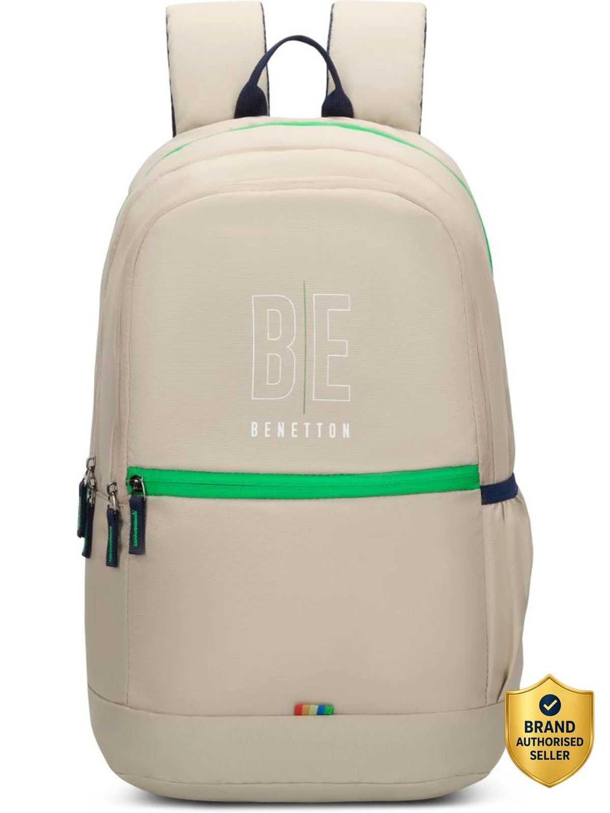 United Colors of Benetton Medium 25 L Backpack Ming (Beige)