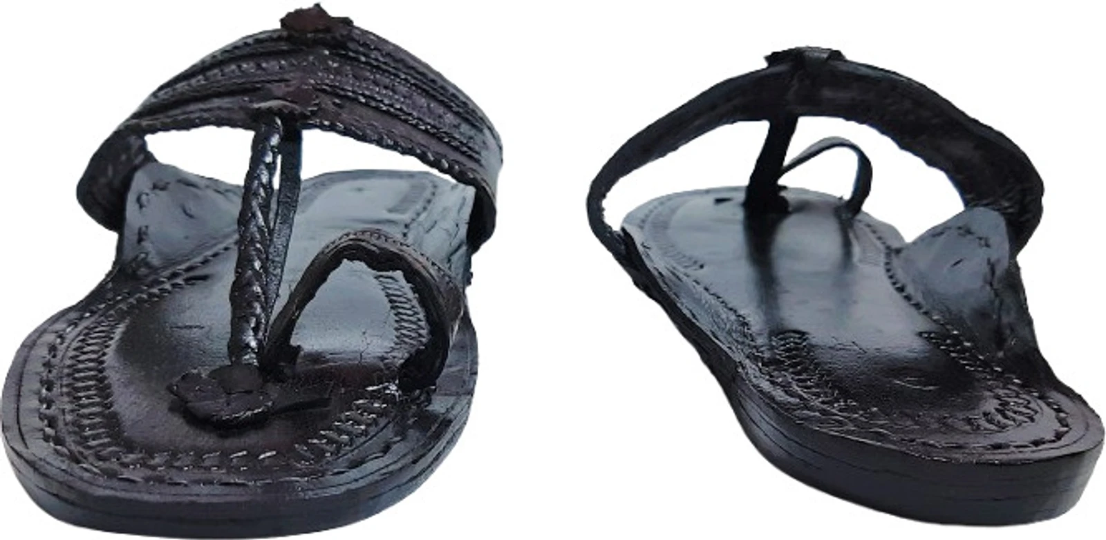 FOOT N TOE Men Sandal (Tan , 11)