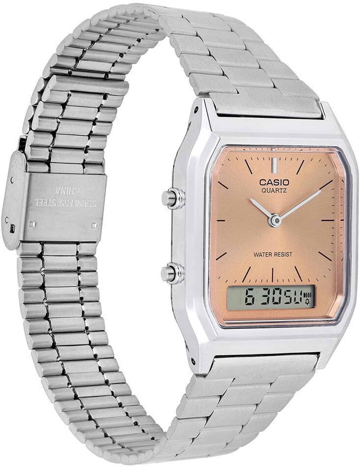 CASIO VINTAGE Analog-Digital Watch  - For Men & Women AD279 (AQ-230A-4AMQYDF)