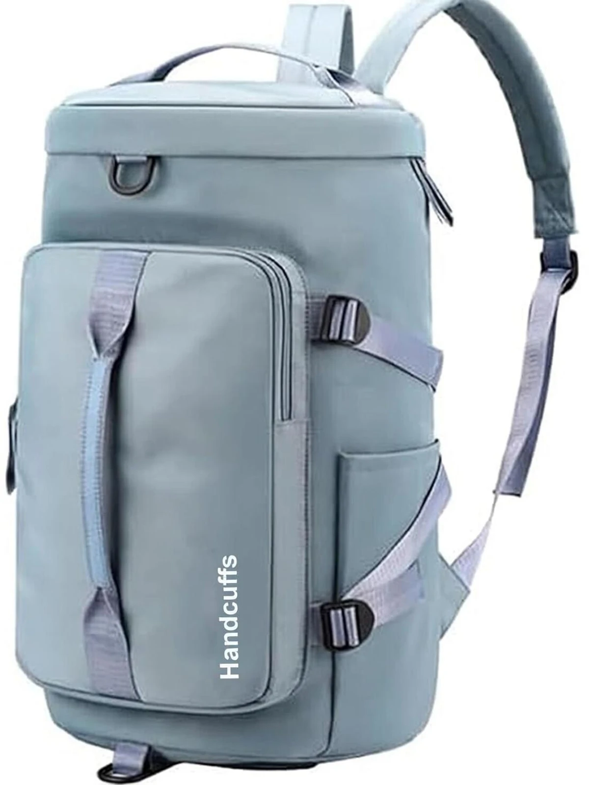 HANDCUFFS Small 5 L Backpack Duffle Bags Rucksack Backpacks Luggage Bag (Blue)
