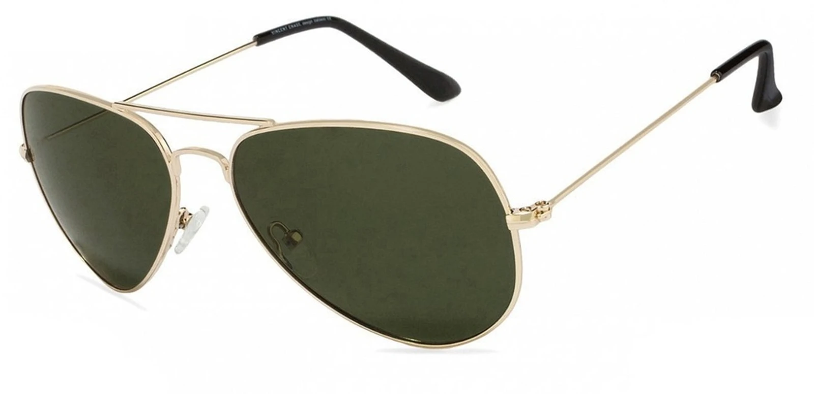 VINCENT CHASE by Lenskart Polarized, UV Protection, Gradient Aviator Sunglasses (57) (For Men & Women, Green)