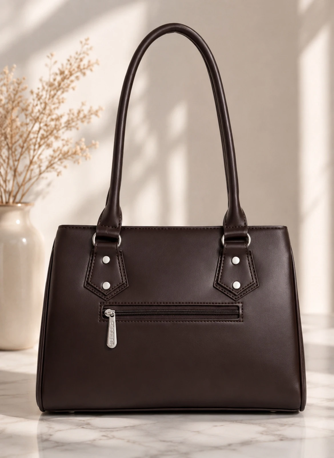 cretour Women Brown Shoulder Bag