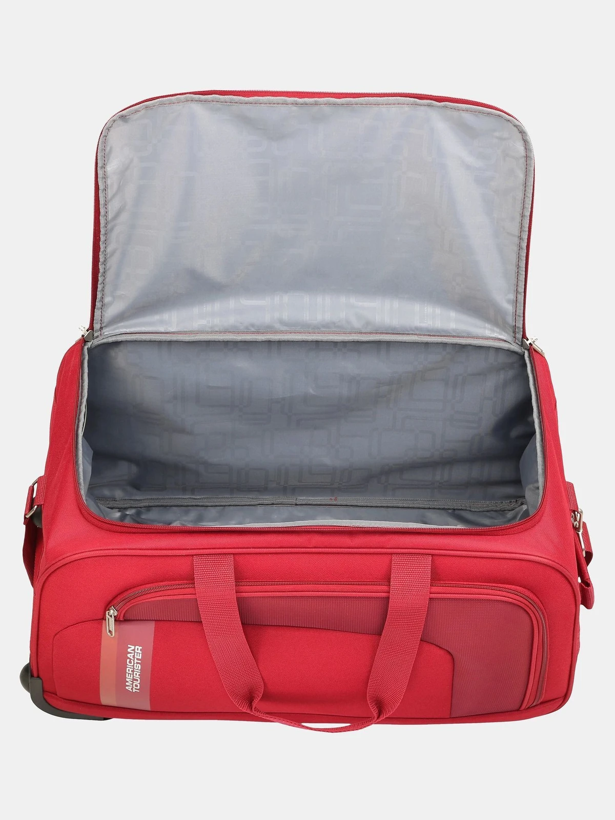 AMERICAN TOURISTER 56 L Strolley Duffel Bag - CAMP WHEEL 57cm - Red - Large Capacity