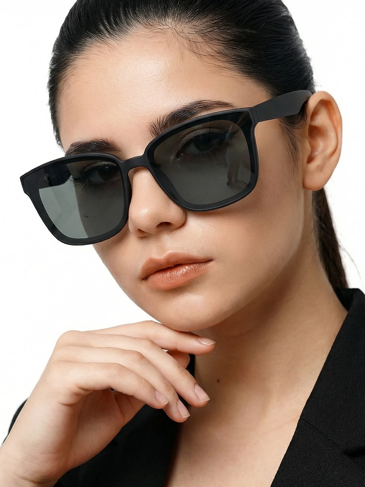 VINCENT CHASE by Lenskart Polarized, UV Protection Wayfarer Sunglasses (62) (For Men & Women, Green)