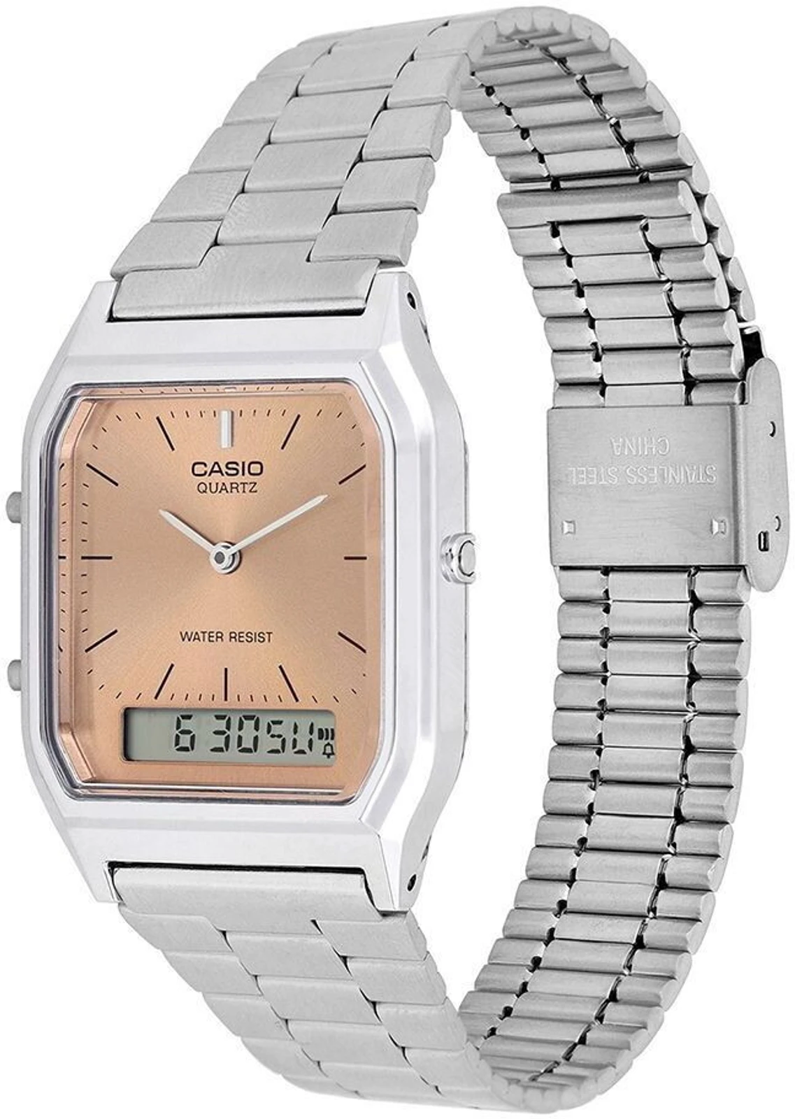 CASIO VINTAGE Analog-Digital Watch  - For Men & Women AD279 (AQ-230A-4AMQYDF)