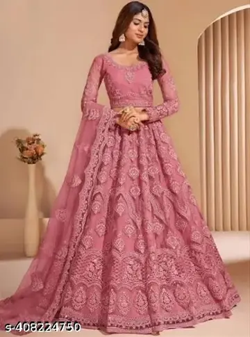 bridal silk lehenga choli for women